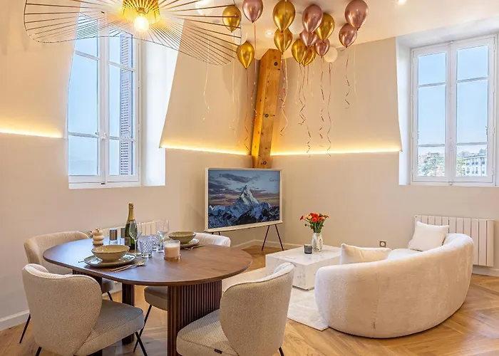 アパート La Imperiale - Baignoire Balneotherapie - Palace Avec Vue