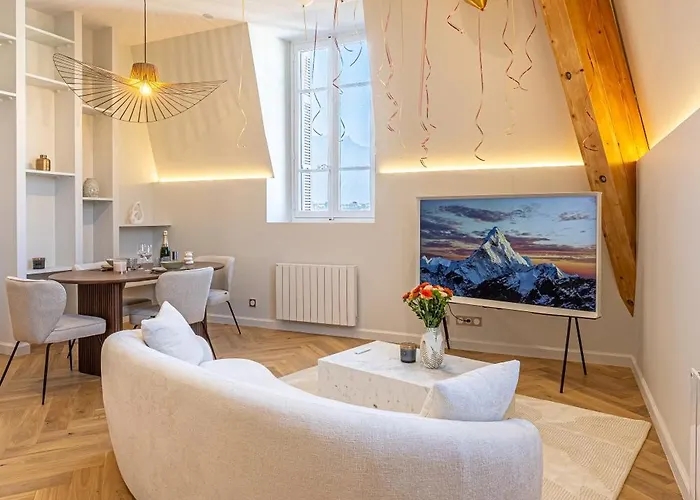 アパート La Imperiale - Baignoire Balneotherapie - Palace Avec Vue *